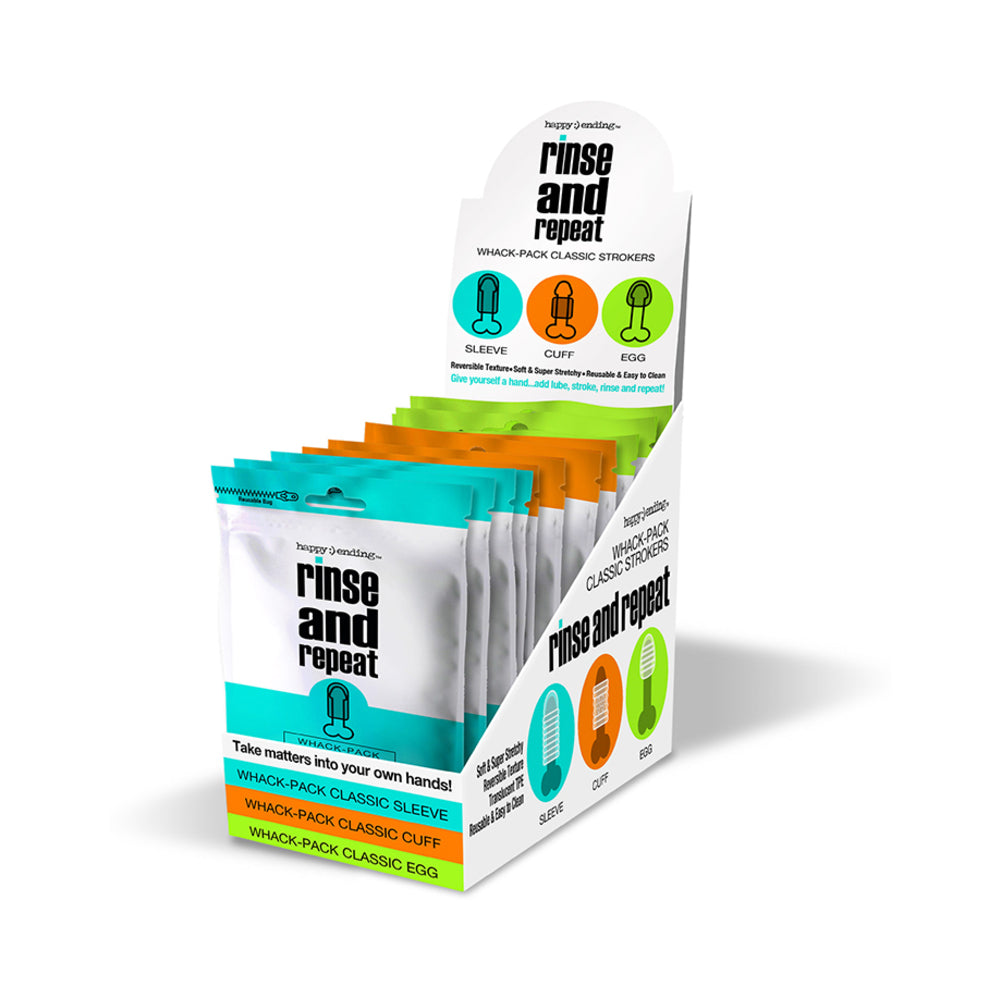 Happy Ending Rinse and Repeat Whack Pack 12-Piece Assorted