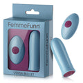 FemmeFunn Versa Bullet Rechargeable Remote-Controlled Vibrator Light Blue