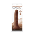 Colours Pleasures 7 " Vibrating Dildo Brown