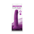 Colours Pleasures 7 " Vibrating Dildo Purple