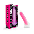 Neo Elite Glow in the Dark Viper 7 " Dual-Density Dildo Neon Pink