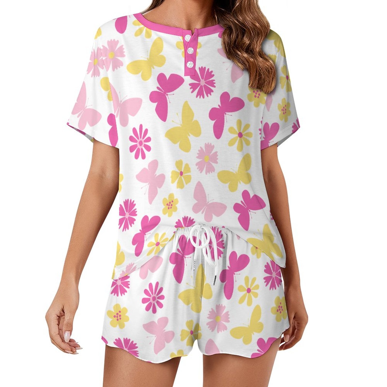 Sweet Butterflies Pajama Set