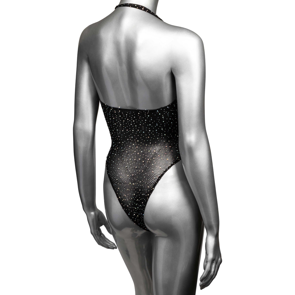 Radiance Deep Neck Body Suit - Queen - Black