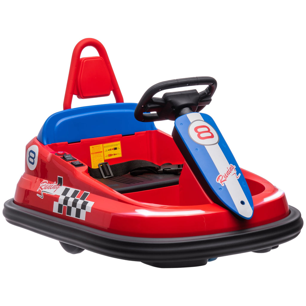 360° Rotating Electric Bumper Car for Kids - Fun Ride On Toy with 6V Battery