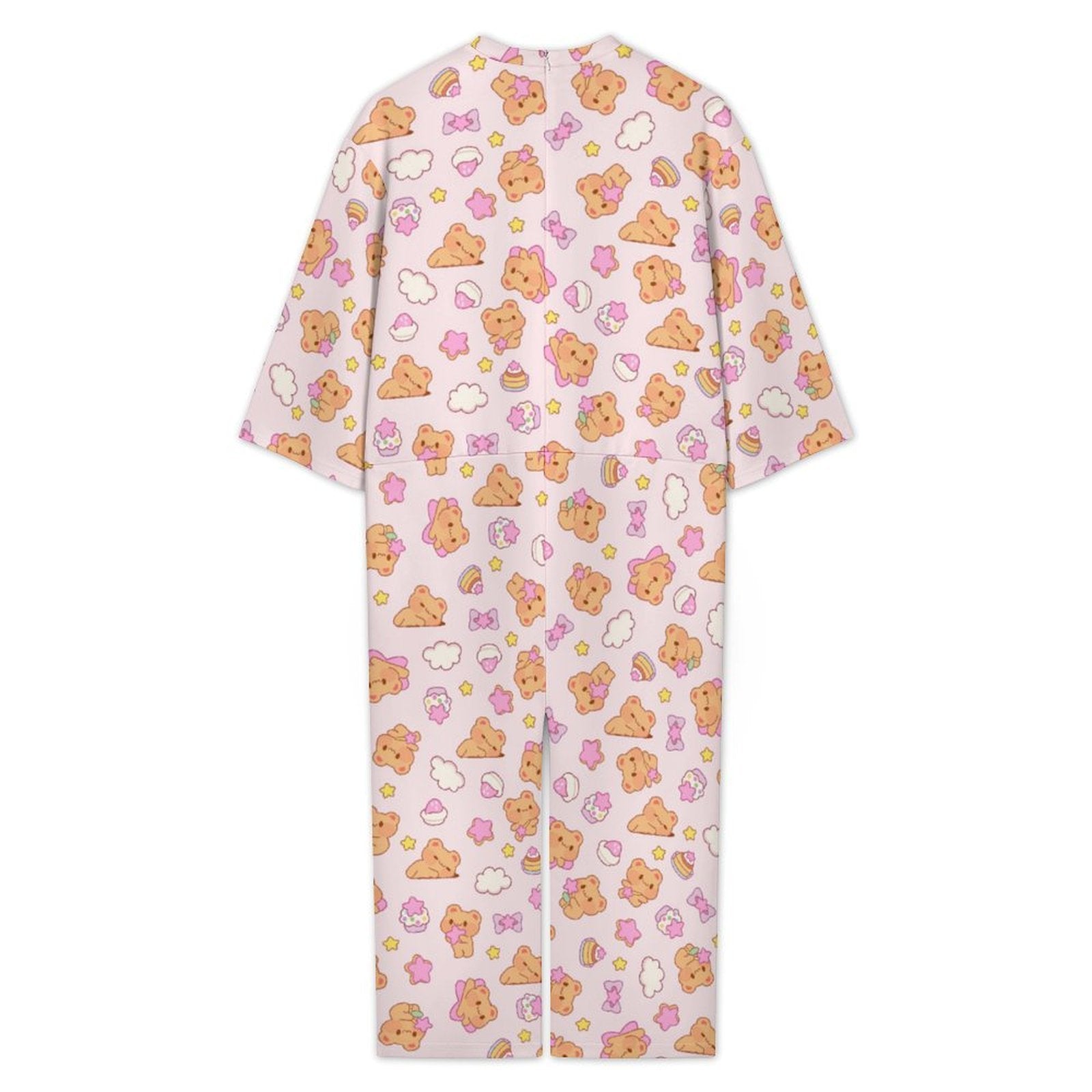 Bearly Adorable Cozy Play Jumpsuit