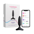 Lovense Hush 2 Bluetooth Remote-Controlled Vibrating Butt Plug XS 1 "