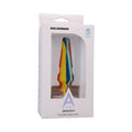 A-Play Groovy Silicone Anal Plug 5 " Multi-Colored, Yellow