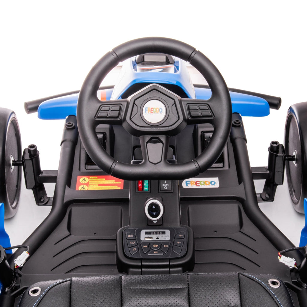 24V Magic Cars GoKart Drifter 1 Seater Battery Operated Ride on Car