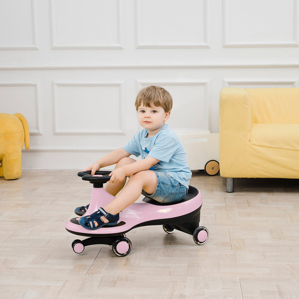 Magic Cars Toys Swing Car with Flashing Wheels