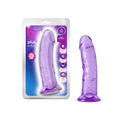 B Yours Plus Roar n' Ride 8 " Dildo Purple