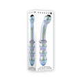 Gender X Lustrous Galaxy Wand 7.3 " Dual-Ended Glass Dildo Multi-Color