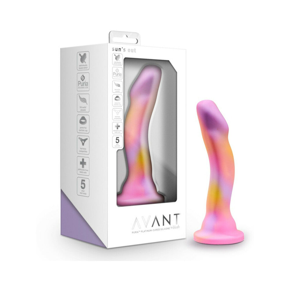 Avant Sun's Out 7.5 " Silicone Dildo Pink