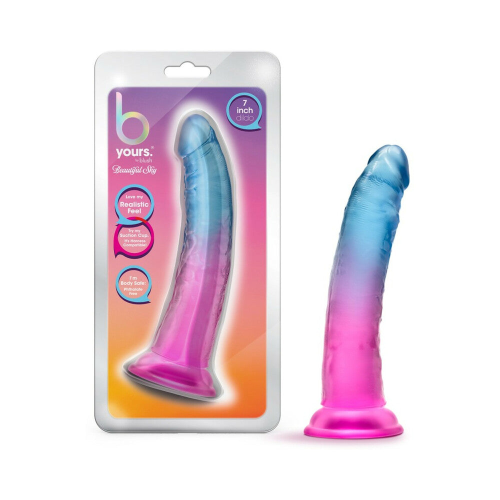 B Yours Beautiful Sky 7 " Dildo Sunset