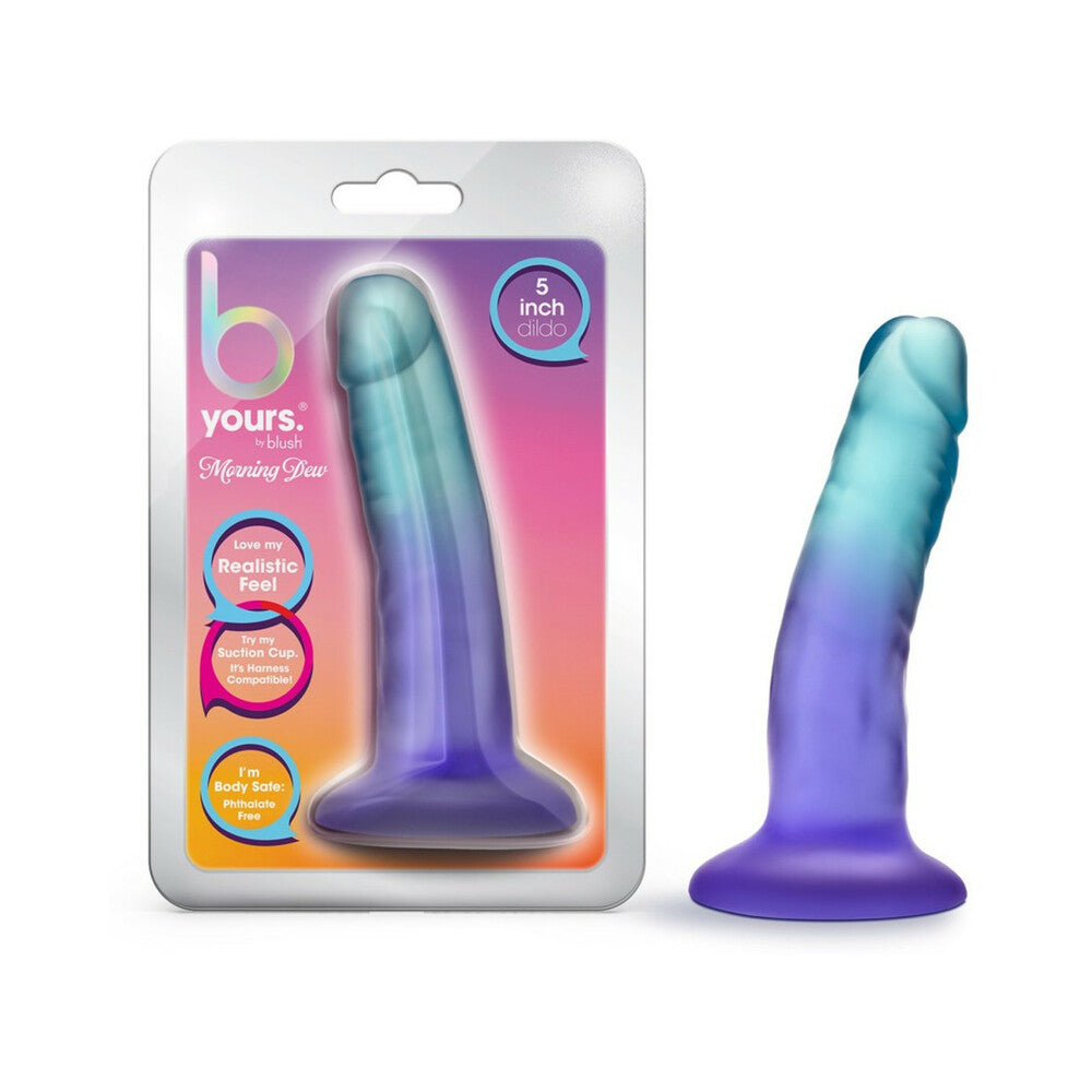 B Yours Morning Dew 5 " Dildo Sapphire