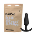 Doc Johnson Butt Plug In A Bag 3 " Silicone Black