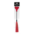 Amor Heart-Shaped Dual-Ended Flogger (Red)