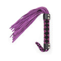 Ple'sur 15.5 " Leather Flogger Purple