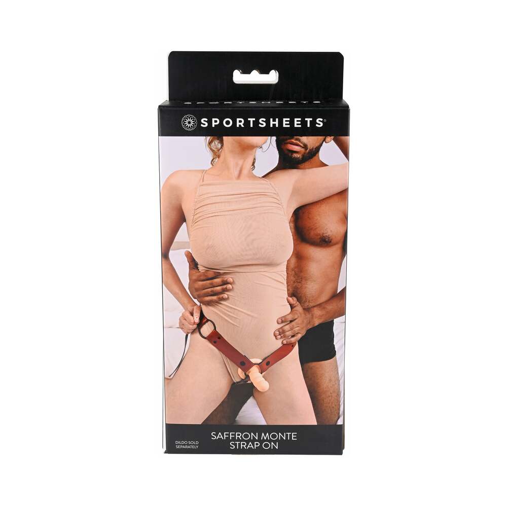 Monte Adjustable Strap-On Harness (Saffron)