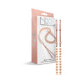 Pearl Drop Beaded Tweezer Nipple Clamps (Rose Gold)