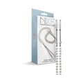 Pearl Drop Beaded Tweezer Nipple Clamps Silver