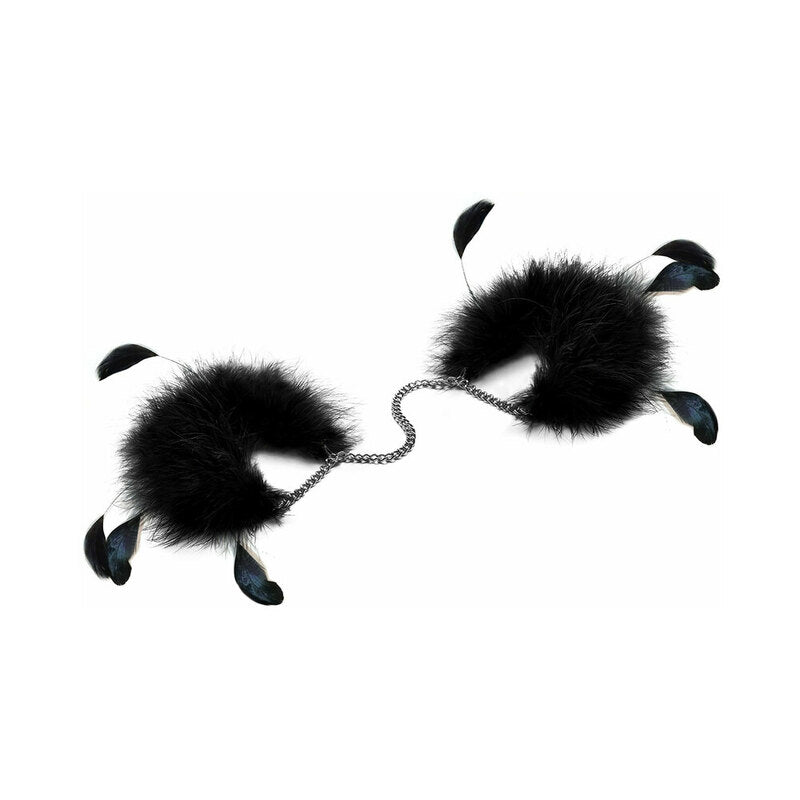 Za Za Zu Feather Cuffs