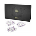 Flamboyant Rhinestone Body Decorations (Purple/Pink)
