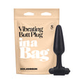 In A Bag Vibrating Butt Plug 5 " Black
