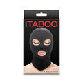 Hustler Taboo Eyes&Mouth Hood Black