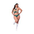 Silk Dress Up Private Lessons Costume (Teal, Queen)