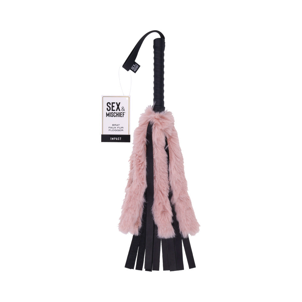 Sex & Mischief Faux Fur Flogger