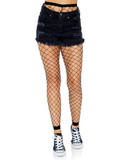 Fence Net Footless Tights - Black (OS)