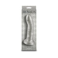 Royals Charlie 7 " Metallic Curved Dildo Champagne