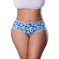 Sweet Treats Crotchless Boy Short with Lube (Blueberry, Queen)