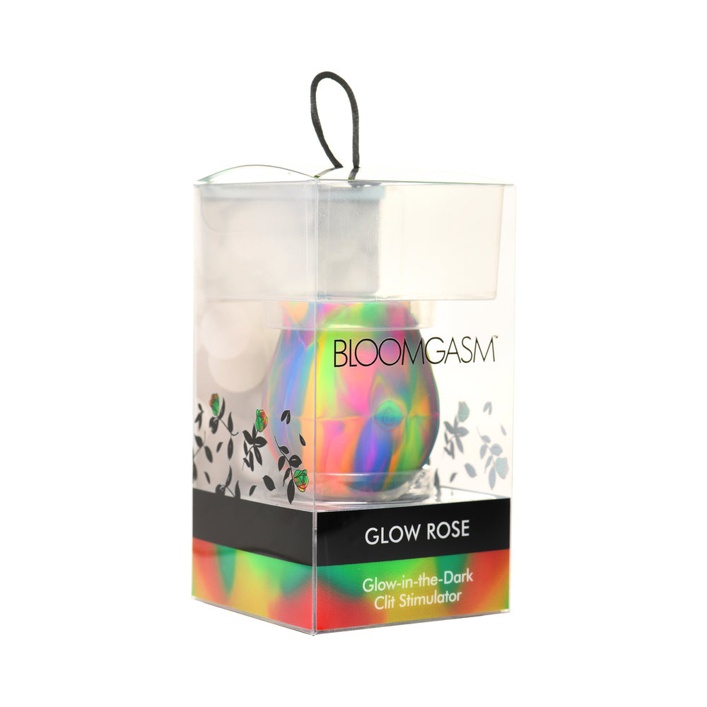 Glow-in-the-Dark Rose Clit Stimulator