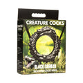 Silicone Cock Ring Black Caiman