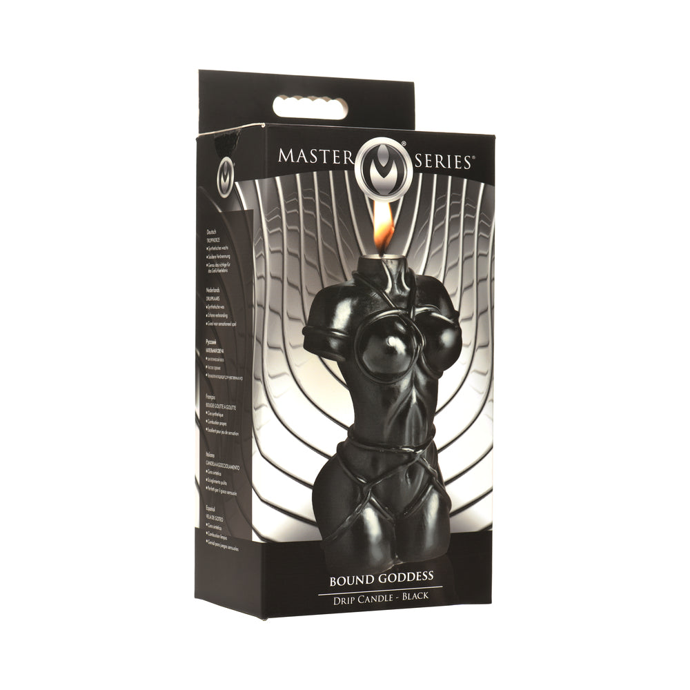 Bound Goddess Drip Candle (Black)