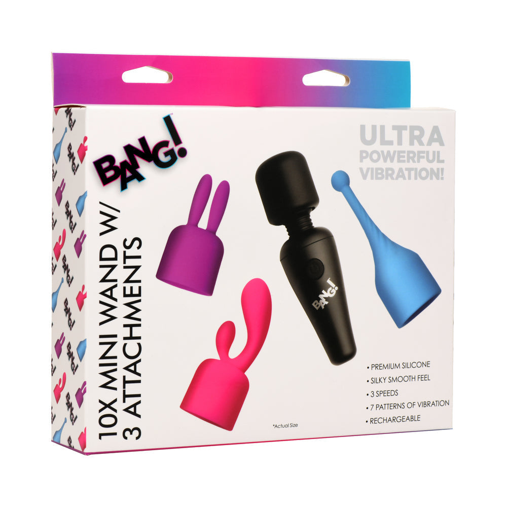 10X Mini Wand with 3 Attachments