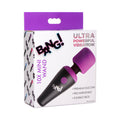 10X Vibrating Mini Silicone Wand (Purple)