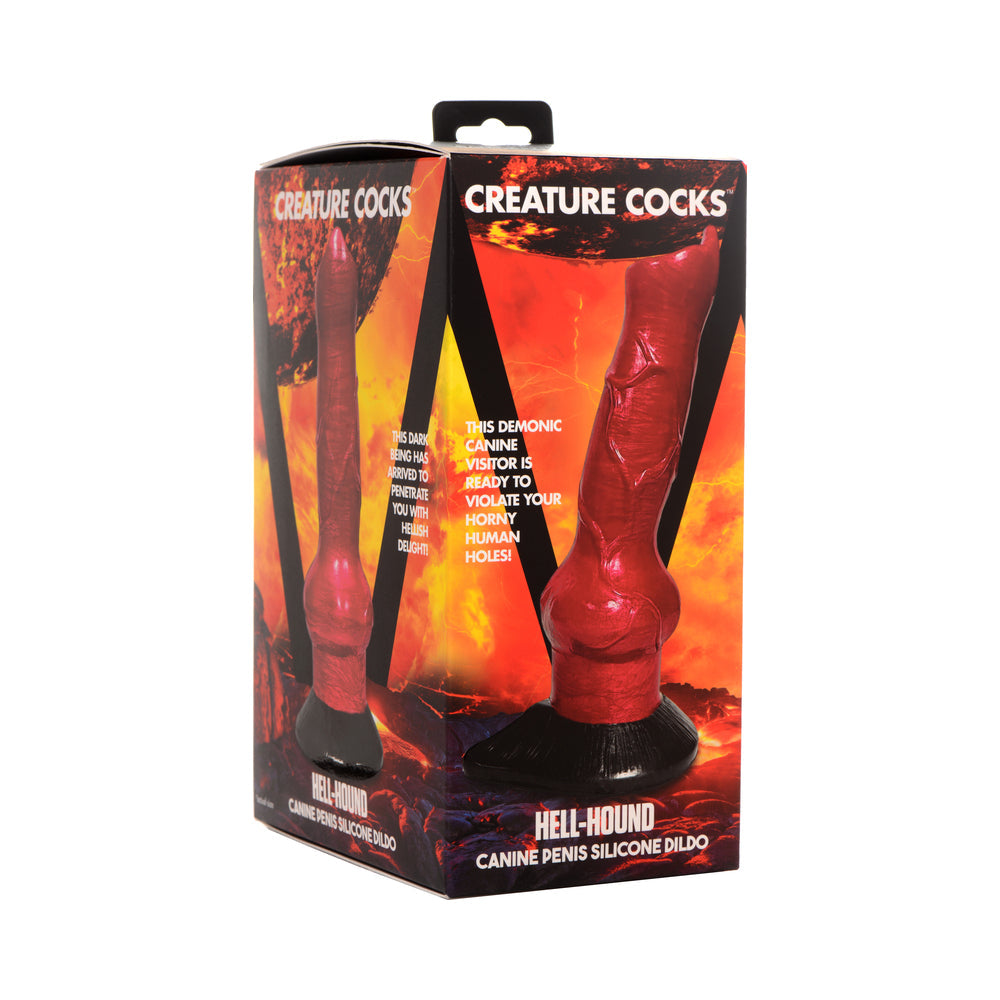 Hell-Hound Canine Silicone Dildo