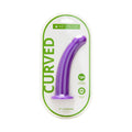 Me You Us 7 " Curved Silicone Dildo Purple