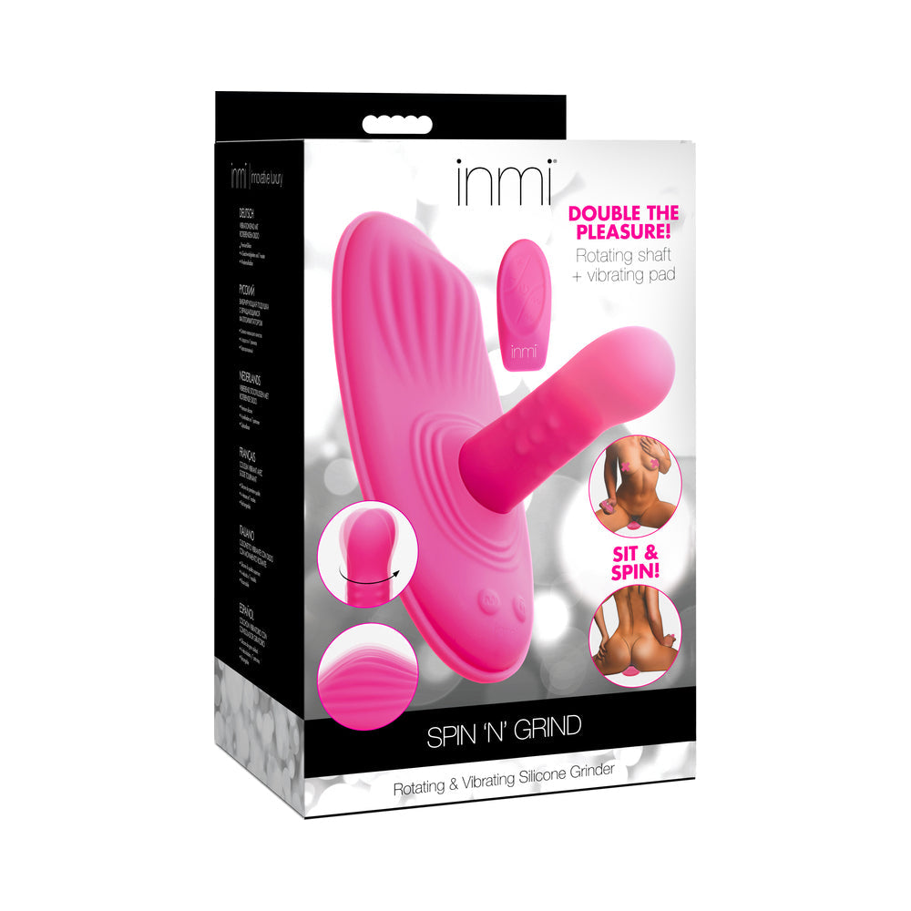Spin N Grind Rotating Vibrating Silicone Grinder