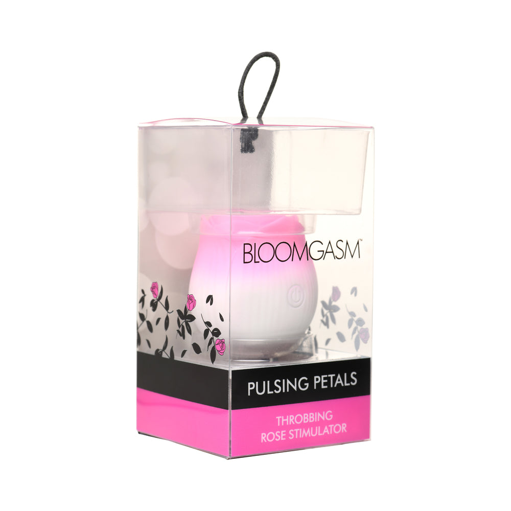 Pulsing Petals Throbbing Rose Stimulator (Pink)
