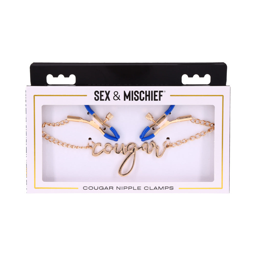 Sex & Mischief Cougar Nipple Clamps