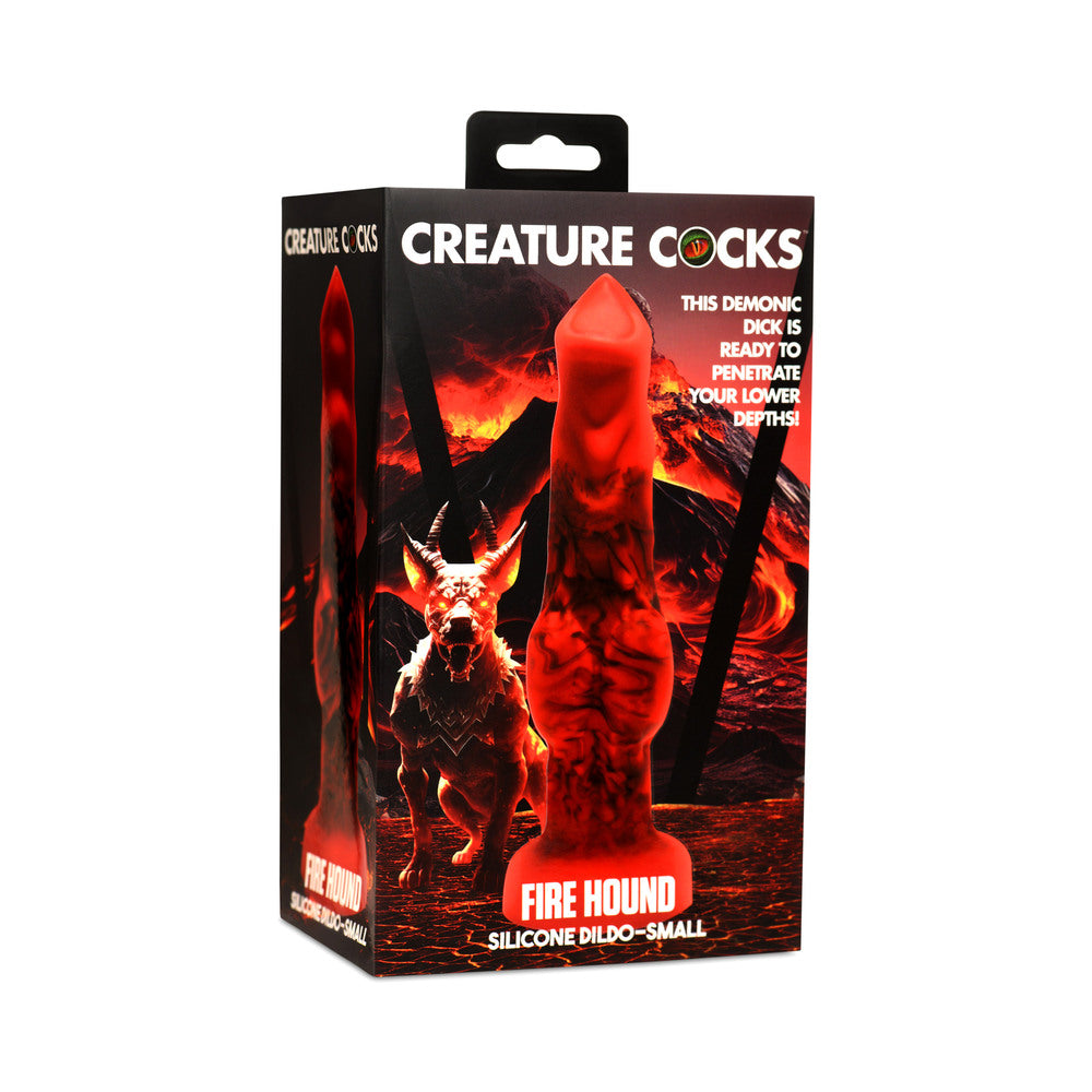 Fire Hound Silicone Dildo (S)