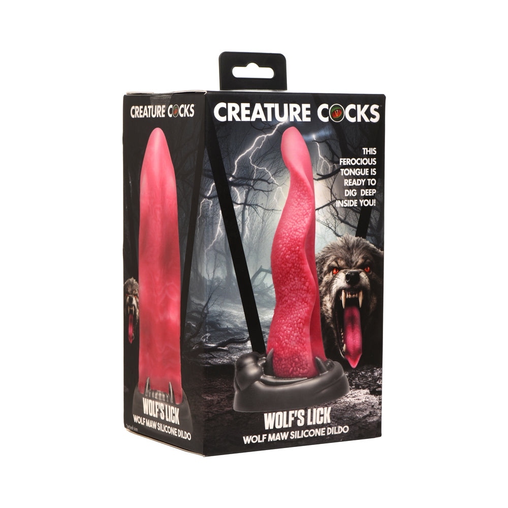 Wolf's Lick Wolf Maw Silicone Dildo
