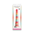 Colours Stacked 9 " Dildo Red/Gold