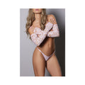 Caress Me Lace Gloves (Pink, S/M)