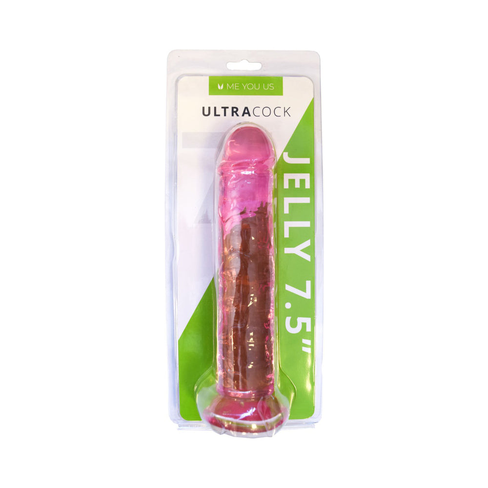 Me You Us Ultracock Pink Jelly 7.5 " Dong
