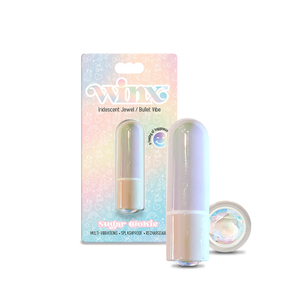 Sugar Cookie Bullet Vibrator with Gemstone