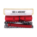 Sex & Mischief Ex's & Oh's Collar and Leash